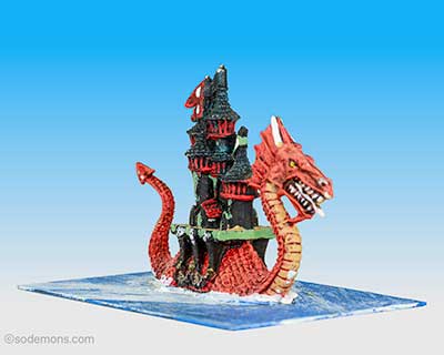 Man O War Dark Elf Death Fortress