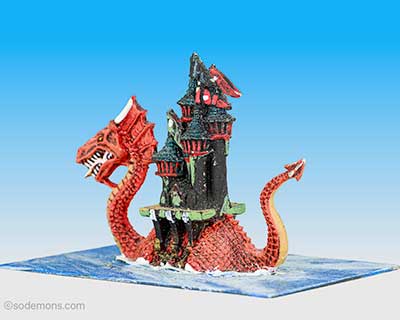 Man O War Dark Elf Death Fortress