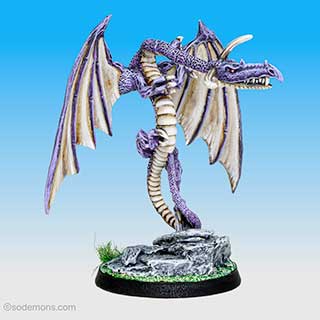 Unreleased High Elf Dragon without rider