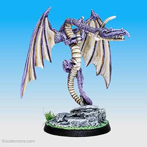 Unreleased High Elf Dragon without rider