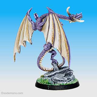 Unreleased High Elf Dragon without rider