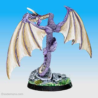 Unreleased High Elf Dragon without rider