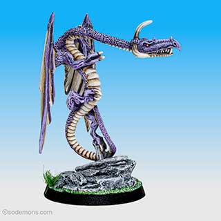 Unreleased High Elf Dragon without rider