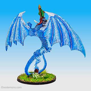High Elf Hero on Mighty Dragon (WM)
