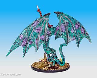 Undead Hero on Zombie Dragon (WM)