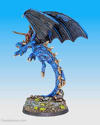 Chaos Champion on Chaos Dragon (WM)