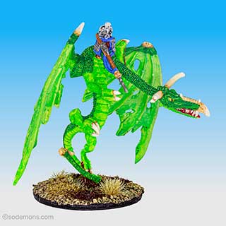 Undead Hero on Zombie Dragon (WM) (Conversion)