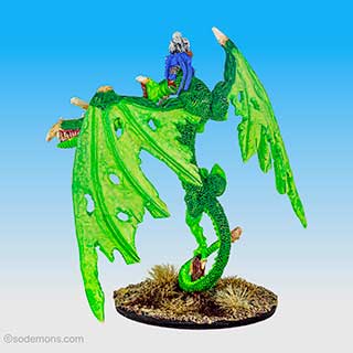 Undead Hero on Zombie Dragon (WM) (Conversion)