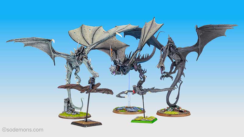 LOTR - Fellbeasts and other Winged Mounts