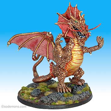 Archive Miniatures - 501 The  Imperial Dragon