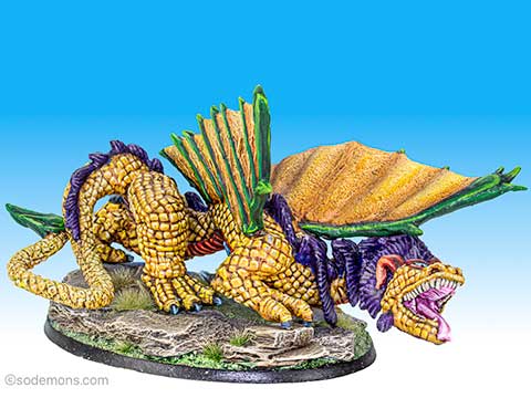 Archive Miniatures: 800 Sredni Vashtar, Serpentine Dragon