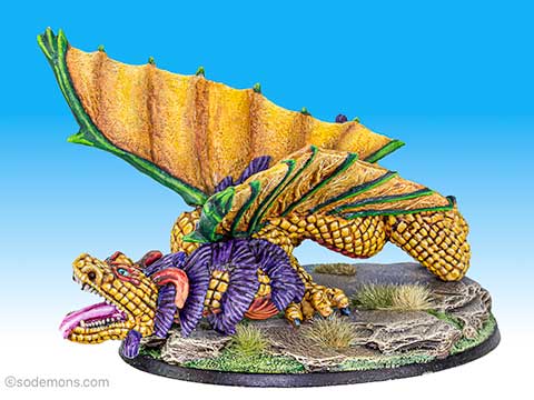 Archive Miniatures: 800 Sredni Vashtar, Serpentine Dragon