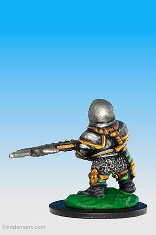 FS53-3 Dwarf Guardsman in Plate Armour