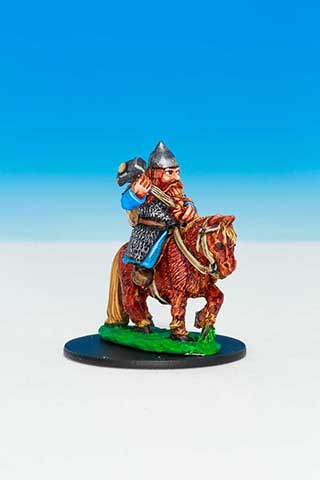 FAC15 Mounted Dwarf with Two-Handed Hammer