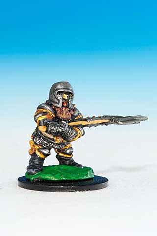 FS53-3 Dwarf Guardsman in Plate Armour