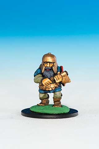 Runequest Dwarf Adventurer