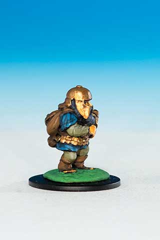 Runequest Dwarf Adventurer