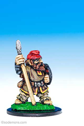 C06 Northern Dwarf with Spear