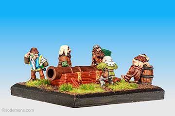 C34 Dwarf Cannon & Crew
