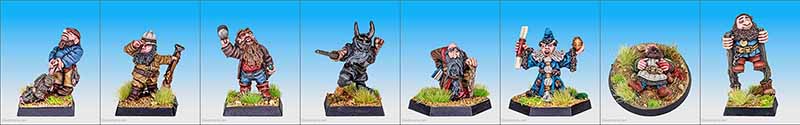 Dwarf Adventurers - 1991 recruits