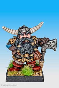 074311/28 Norse Dwarf with Axe 3