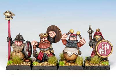 Imperial Dwarf Command - Twin Axes