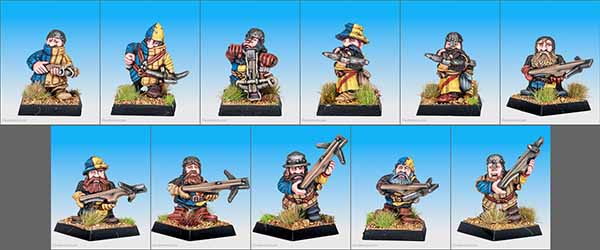 Imperial Dwarf Crossbows