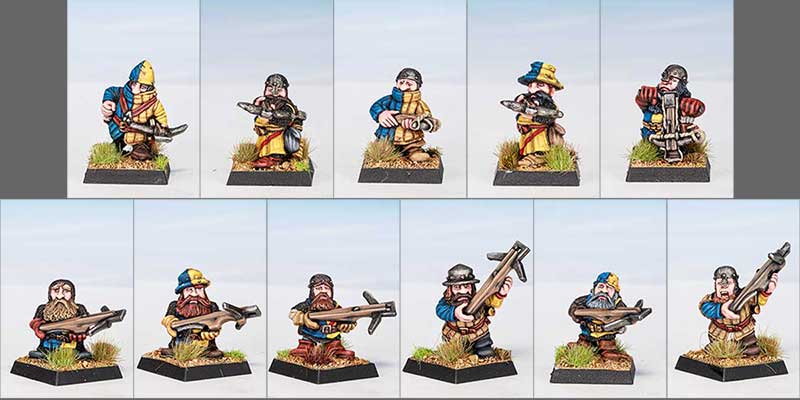 Imperial Dwarf Crossbows