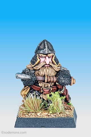 ME33v1 Dwarf with Axe - 074311/24 Axe 24 