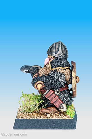 ME33v1 Dwarf with Axe - 074311/24 Axe 24 