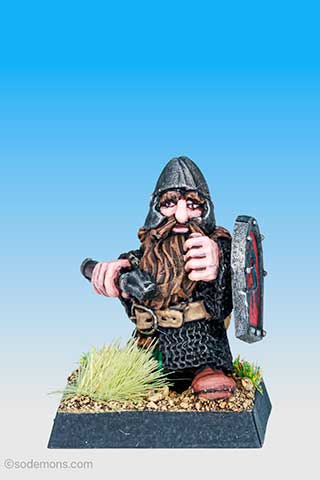 ME33v1 Dwarf with Spear- 074323/16 Spear 4