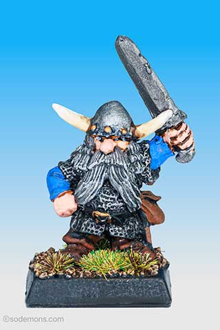 Heng's Brother  - 074308/57 Imperial Dwarf with Sword 13