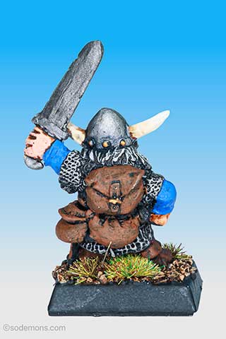 Heng's Brother  - 074308/57 Imperial Dwarf with Sword 13