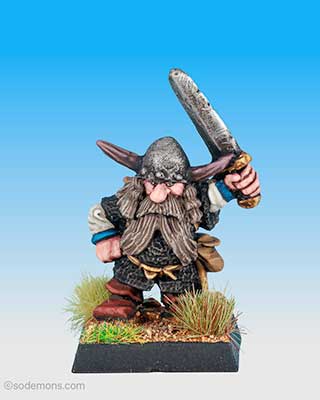 Heng's Brother  - 074308/57 Imperial Dwarf with Sword 13