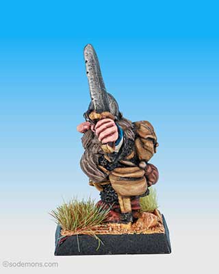 Heng's Brother  - 074308/57 Imperial Dwarf with Sword 13