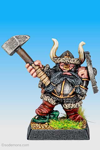 Norse Dwarf Chieftain