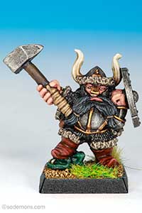 Norse Dwarf Chieftain