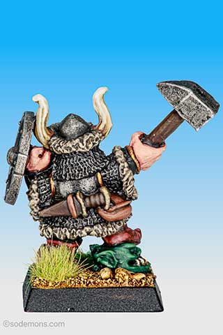 Norse Dwarf Chieftain