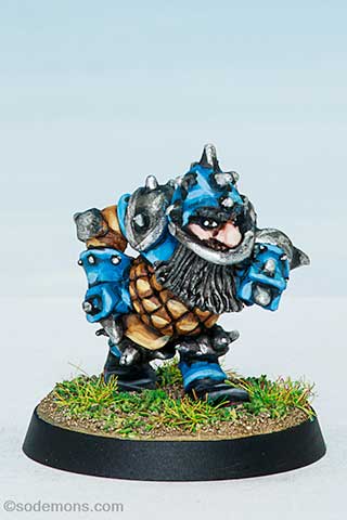LE18 Blood Bowl Players - Dwarf
