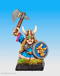 Queen Helgar Longplaits of Krag Bryn