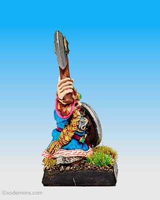 Queen Helgar Longplaits of Krag Bryn