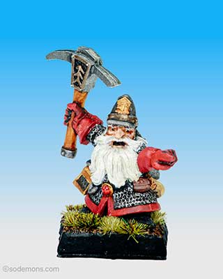 Krudd Mad Mattock, Miner Champion