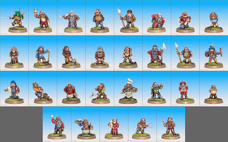 D7 Dwarf Villagers