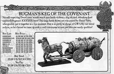 Bugman's Keg of the Convenant - Troll Magazine