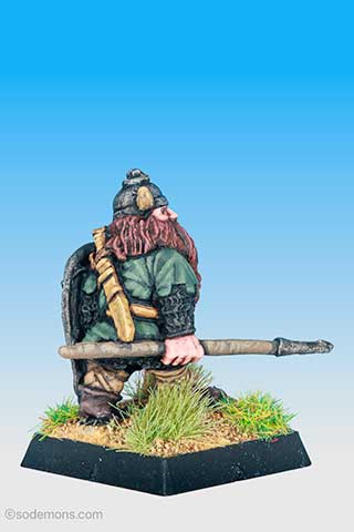 FTD1 Dwarf with Spear and Sword