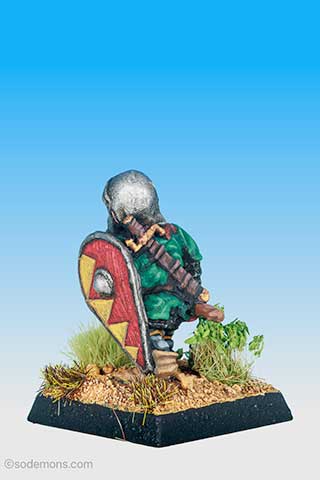 FTD1 Dwarf with Spear and Sword