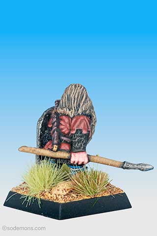 FTD1 Dwarf with Spear and Sword