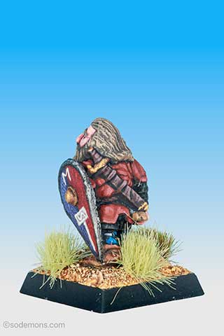 FTD1 Dwarf with Spear and Sword