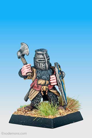 FTD5 Dwarf with Axe and Heavy Crossbow