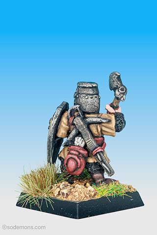 FTD5 Dwarf with Axe and Heavy Crossbow